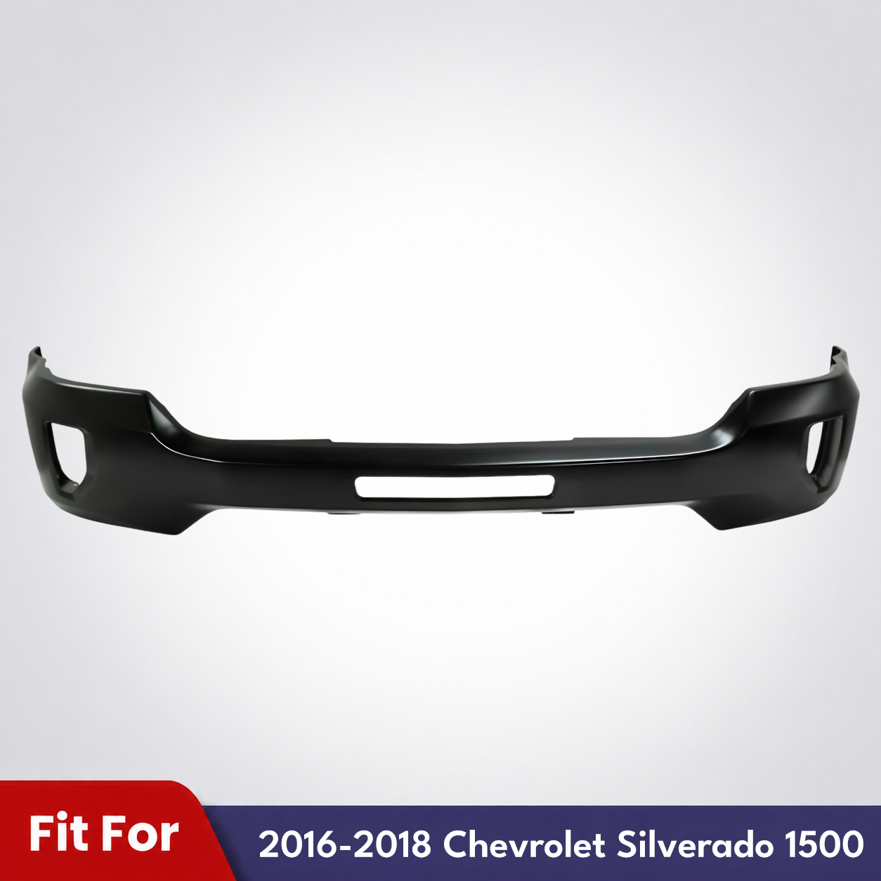 1-Piece Front Bumper For 2016-2018 Chevrolet Silverado 1500 Replaces #84029813-PFM