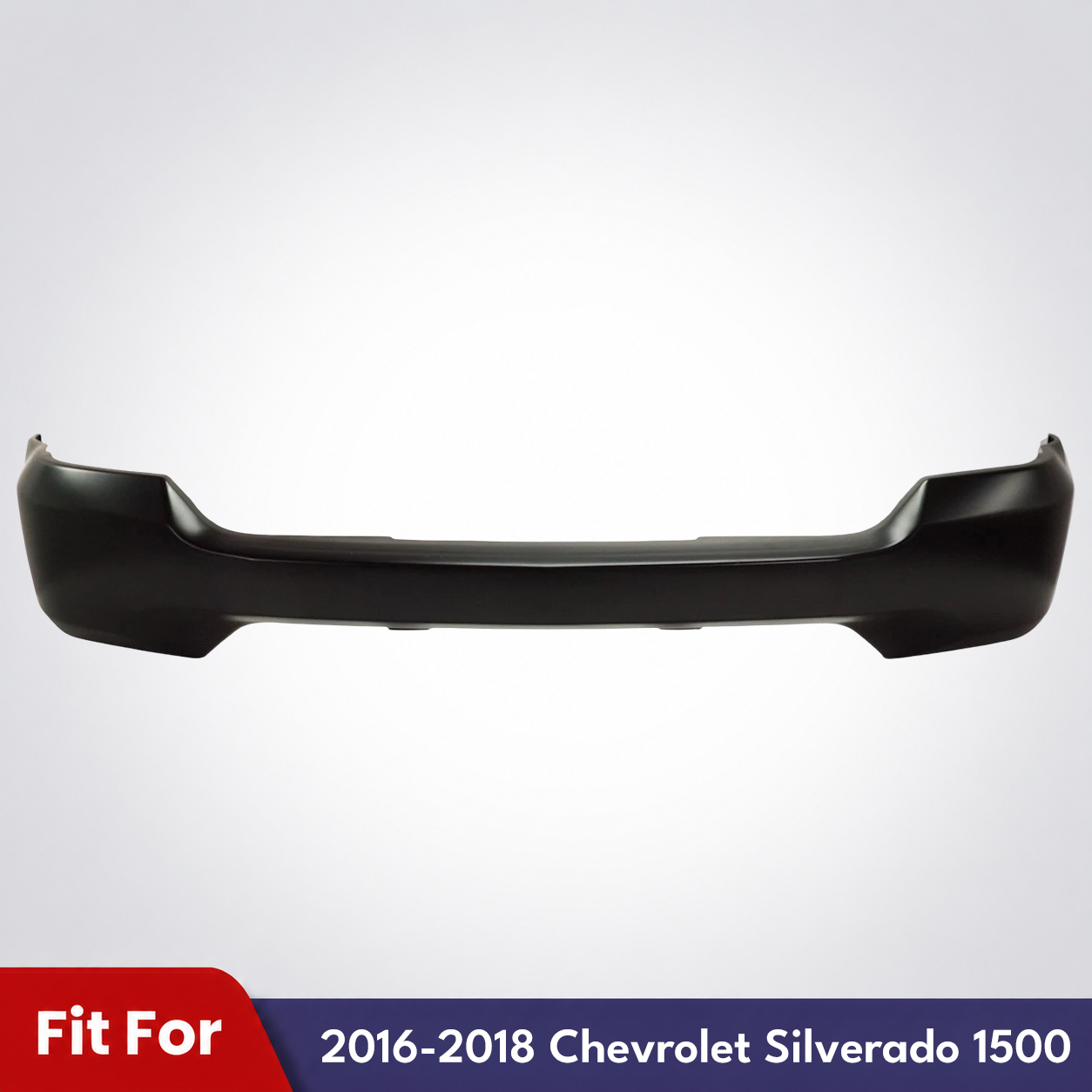 1-Piece Front Bumper Primed For 2016-2018 Chevrolet Silverado 1500